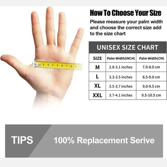 Motorcycle Gloves for Men Women Full Finger Touchscreen Motorbike Riding Gloves - Picture 11 of 11